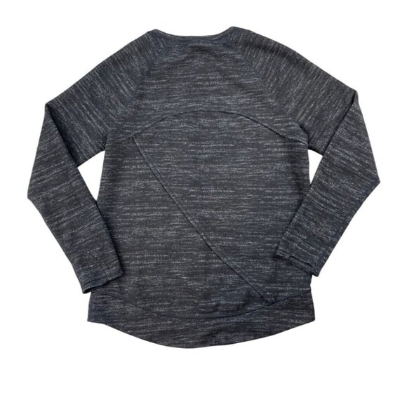 Kirkland Signature XXL Heathered Black/Gray Long Sleeve Crewneck Shirt - Picture 4 of 7